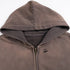 Lunar Enigma - Ultra Heavyweight Post-Apocalyptic Aesthetic Hand-Frayed Monkey Washed Zip Hoodie